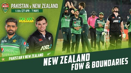 Let's Recap New Zealand's Fall of Wickets And Boundaries | 4th ODI 2023 | PCB | M2B2T