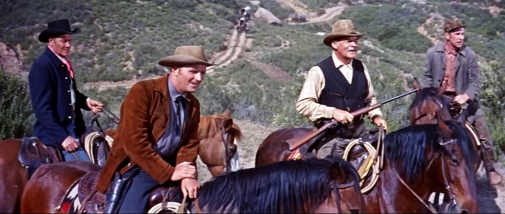 The Tall Stranger 1957 Joel McCrea & Virginia Mayo