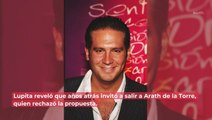 El día que Lupita D'alessio invitó a salir a Arath de la Torre... ¡y este dijo que no!