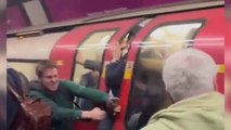 Panicked Londoners smash windows of tube to escape smoke-filled carriage