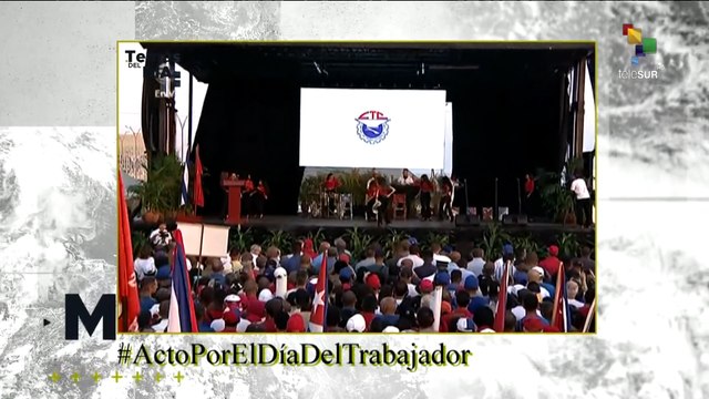 Temas del Día 05-05: Festejan masivamente en Cuba el Día de los Trabajadores