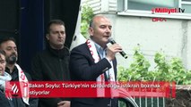 Bakan Soylu: Türkiye'nin sürdürdüğü istikrarı bozmak istiyorlar