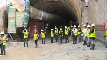Túnel da Linha Rosa do metro do Porto já chegou à Reitoria