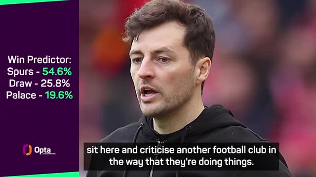 Spurs' Mason not taking the bait over Klopp criticism
