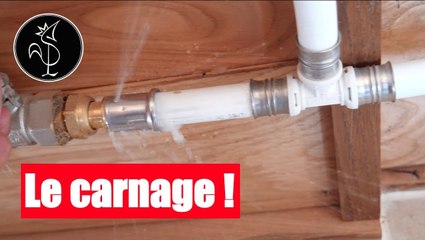 Finition des murs et installation de l'eau