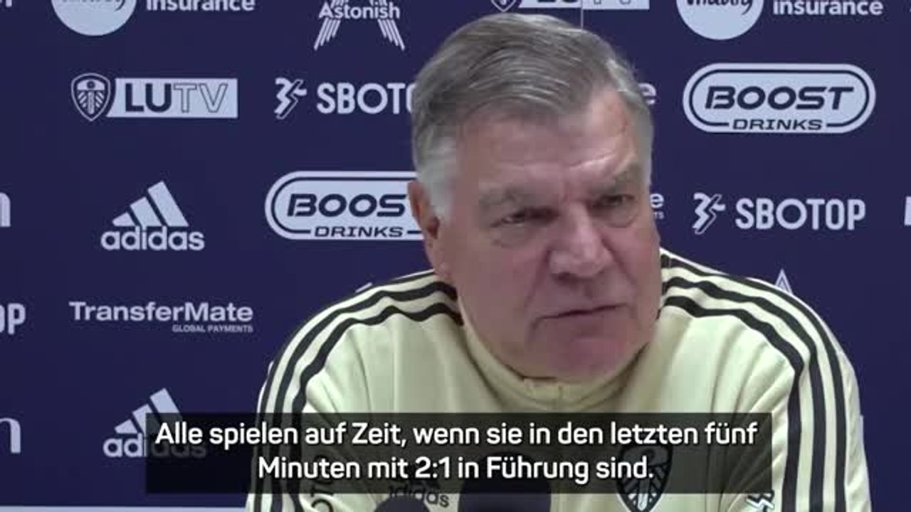 Allardyce: 'Klopp und ten Hag spielen auch auf Zeit'