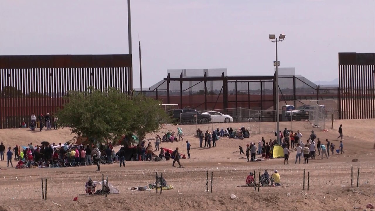 Niños migrantes en la frontera de Juárez y El Paso