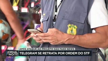 Telegram se retrata por ordem do STF 11/05/2023 18:15:34