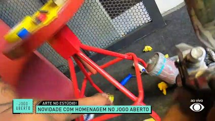 Novo tobogã do Jogo Aberto faz homenagem a Pelé 11/05/2023 18:18:18