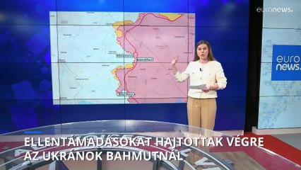 Kisebb ellentámadásokat hajtottak végre az ukrán egységek Bahmutnál