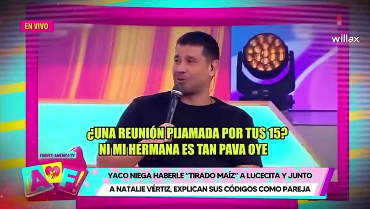 Yaco Eskenazi afirma que no engañara a Natalie Vértiz y Peluchín le dice Recuerda cuando se la hiciste a Sully Sáenz