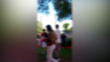 VÍDEO: PM agride aluno de escola após bola cair em sua casa