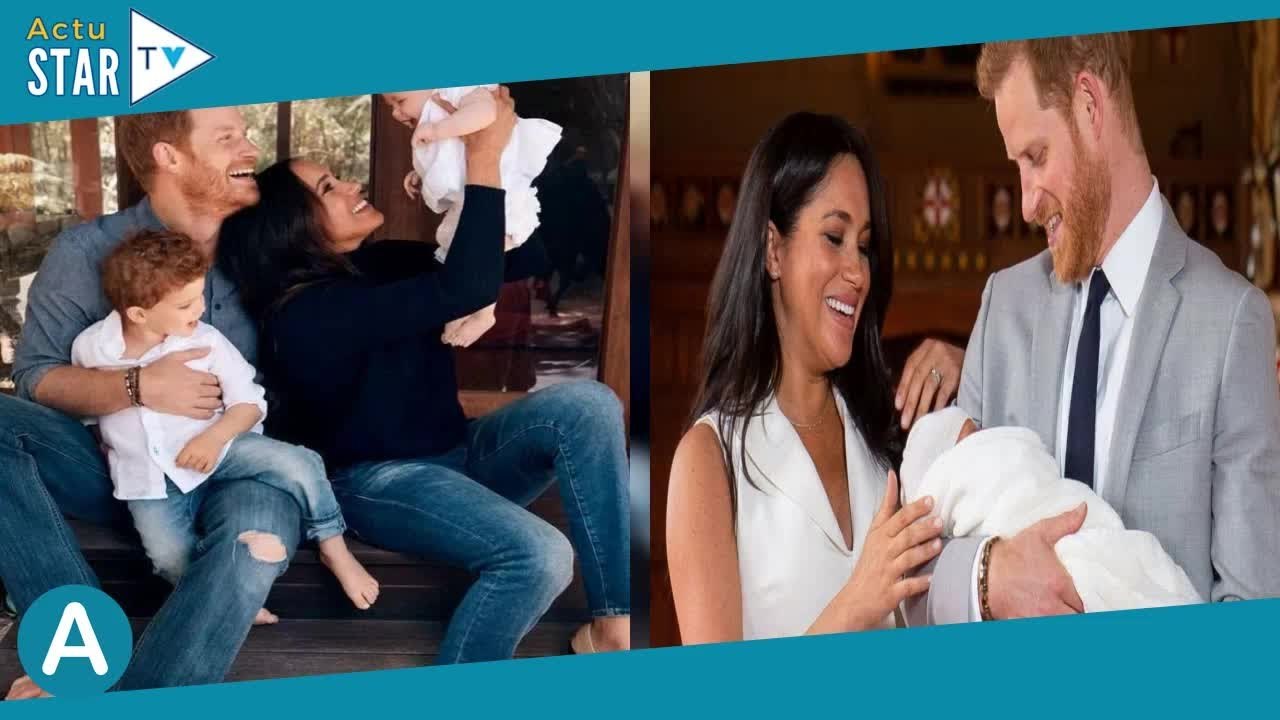Archie a 4 ans : tous les moments marquants du fils de Meghan et Harry depuis sa naissance (Photos)
