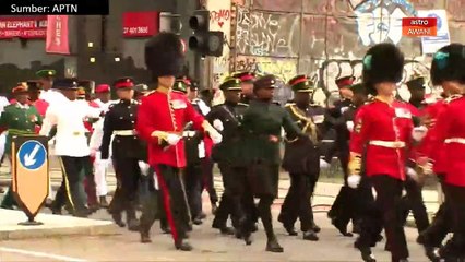 Kontinjen ATM sertai istiadat pertabalan Raja Charles III