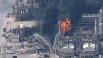 Una explosión causa un incendio en una planta química de Shell en Houston