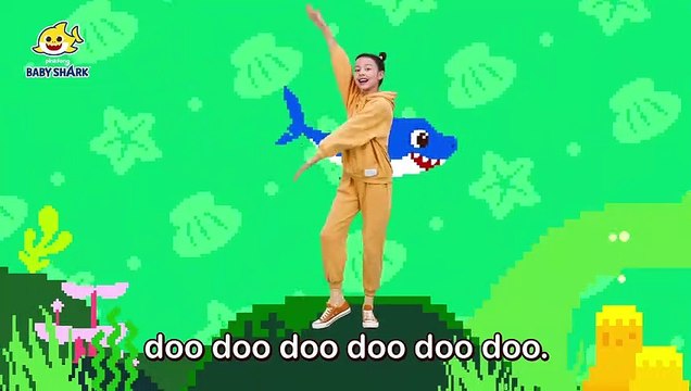 8-Bit Baby Shark (Dance ver.) - Best Song for Kids - Baby Shark Doo Doo Doo - Baby Shark Official