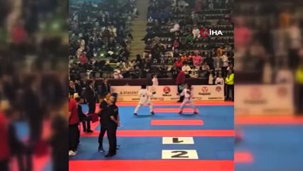Karate Şampiyonası'nda skandal hakem kararı