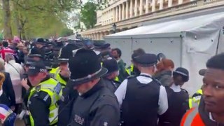 King's Coronation: Just Stop Oil protesters appear to have been arrested on The Mall