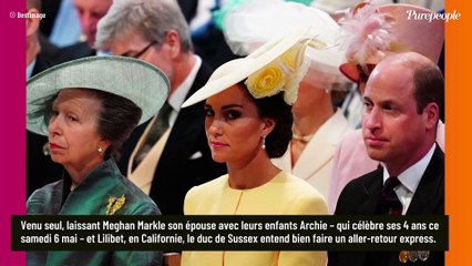 Couronnement de Charles III : Le prince Harry placé loin de William et Kate... avant le déjeuner de la paix ?