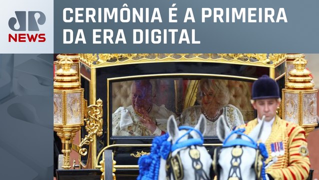 Charles III se encaminha para Abadia de Westminster, local onde será coroado rei do Reino Unido