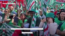Bologna: migliaia di persone alla manifestazione dei sindacati per il lavoro