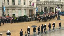 King and Queen make their way to Westminster Abbey for coronation