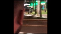 Vídeo mostra momento que jovem é baleado durante briga na região central da cidade