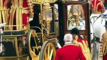 Coronation: King and Queen arrive at Westminster Abbey