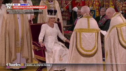 La reine consort Camilla est couronnée