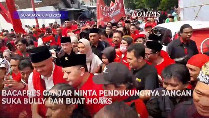 Pesan Ganjar ke Pendukung: Jangan Bully Orang, Jangan Buat Hoaks!