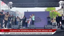 Selahattin Demirtaş'ın gençlere mesajını Başak Demirtaş okudu