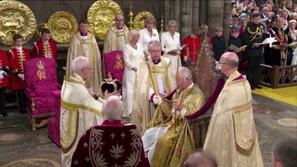 Charles crowned King as world watches