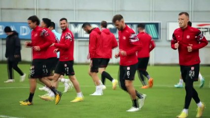 SİVAS - Sivasspor, Ümraniyespor maçının hazırlıklarını tamamladı