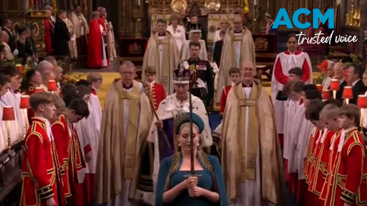 King Charles III and Queen Camilla were crowned at Westminster