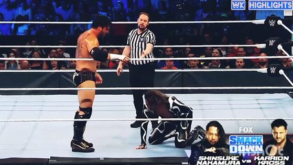 SHINSUKE NAKAMURA VS KARRION KROSS WWE SMACKDOWN LIVE