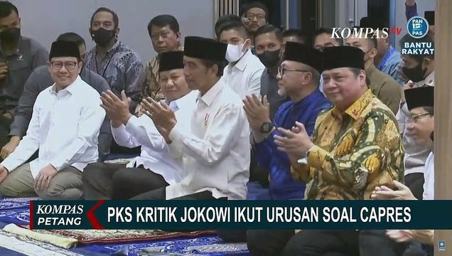 PKS Kritik Jokowi: Jangan Cawe-Cawe, Pilpres Urusan Parpol!