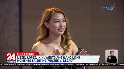 Liezel Lopez, ikinuwento ang ilang light moments sa set ng “Voltes V: Legacy” | 24 Oras Weekend