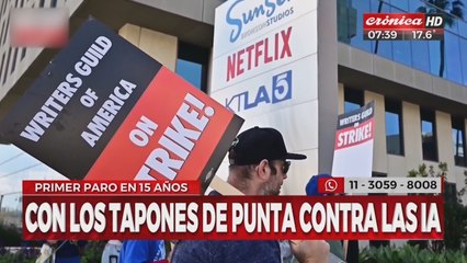 Guionistas de Hollywood en pie de guerra contra la inteligencia artificial