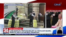 Ilang nagkilos-protesta malapit sa Trafalgar Square, inaresto; Mga placard nila, kinumpiska | 24 Oras Weekend