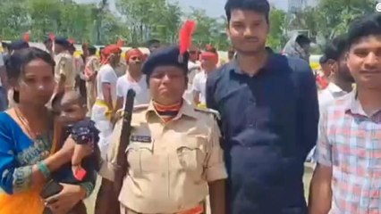 वैशाली: दादी की उम्र में महिला बनी होम गार्ड की जवान, जानिए रिपोर्ट