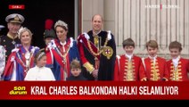 Kral Charles balkondan halkı böyle selamladı