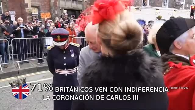 Carlos III y una coronación con la que trata de revertir la indiferencia de los británicos hacia su reinado