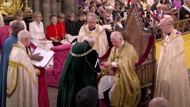 Watch: King Charles receives coronation ring, sovereign’s orb and coronation glove