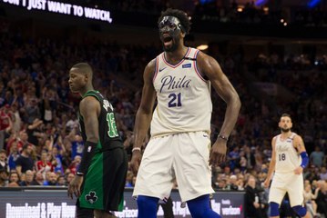 This Date in NBA History: Joel Embiid Poster Slam vs BOS in 2018