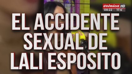 Lali contó detalles de su accidente sexual y el video se hizo viral