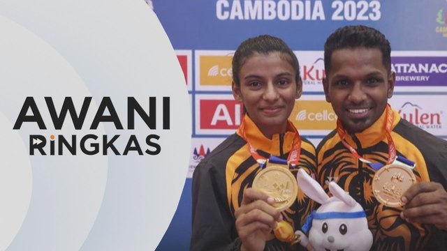 AWANI Ringkas: Sukan SEA: Skuad karate hadiah dua emas pertama negara
