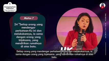 Berpegang Pada Kebenaran - Henny Kristianus #hennykristianus