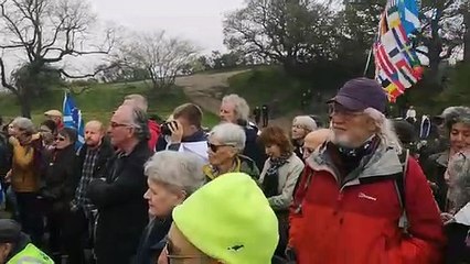 Anti-monarchy protest in Edinburgh on day of King's Coronation
