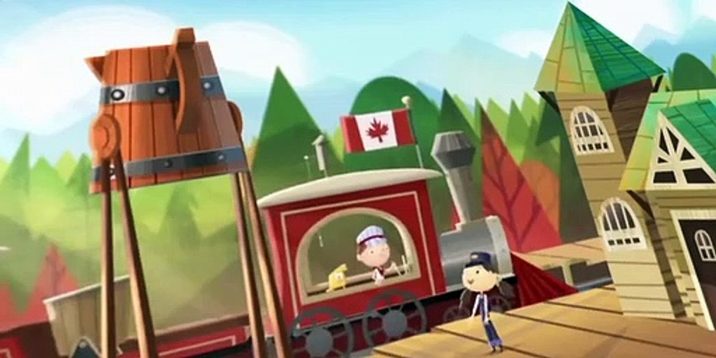 Justin Time Justin Time E21-22 The Pancake Express / The Big Stone Circle