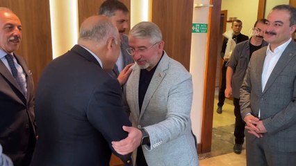 ÇORUM - TFF Başkanı Büyükekşi, Çorum Valisi Çiftçi'yi ziyaret etti